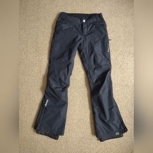 Black Roxy gortex snowboard pants